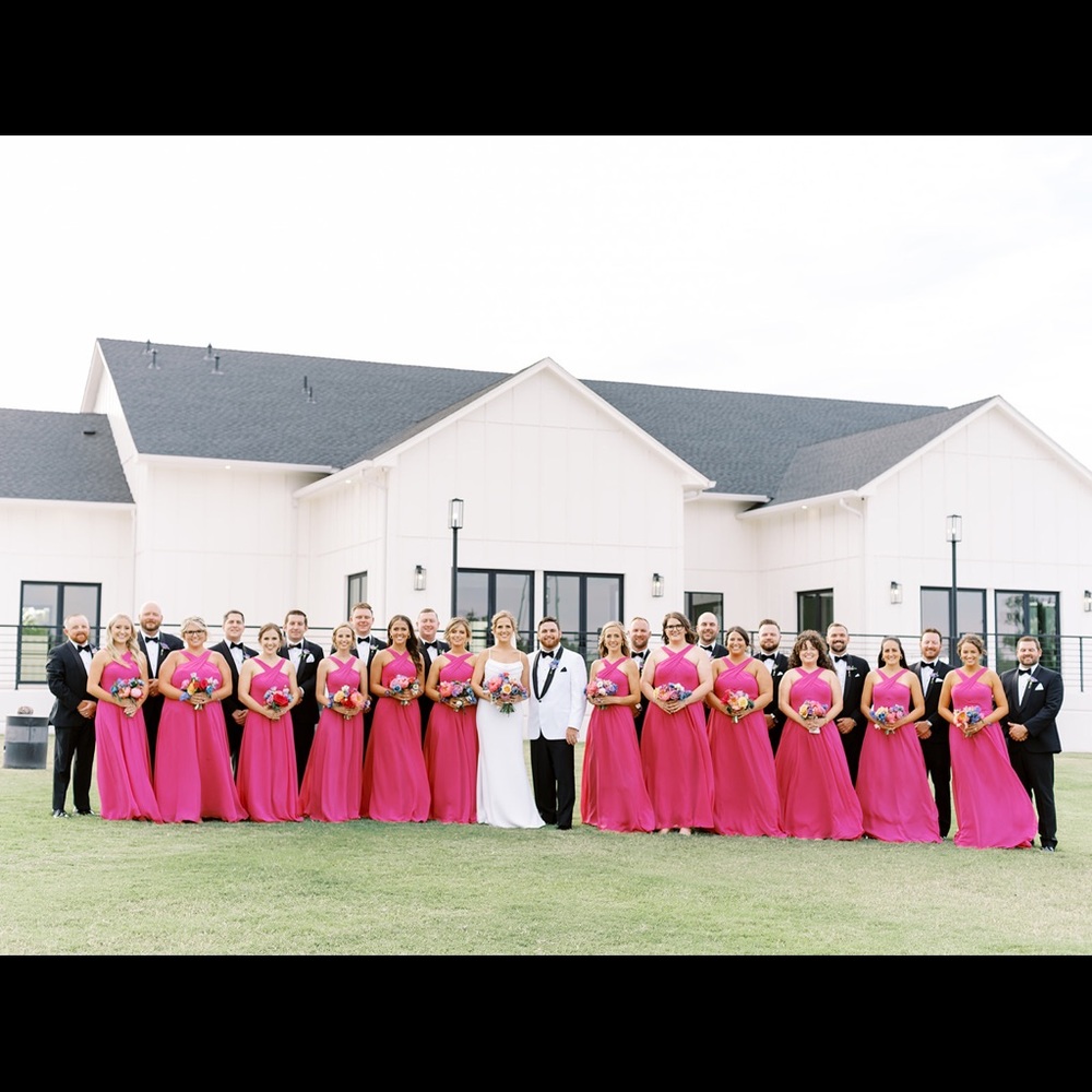 Azazie - Size A2 - Fuchsia - Bridesmaid Dress